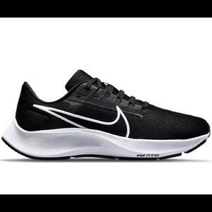 Nike Air Zoom Pegasus 38  Black/White Women's Running Shoe